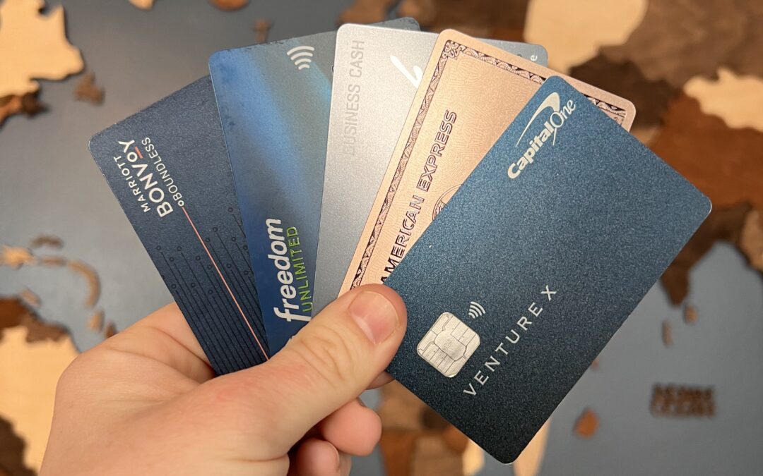 best travel credit cards: our actual wallet setup