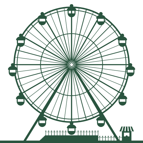 Theme Park Ferris Wheel